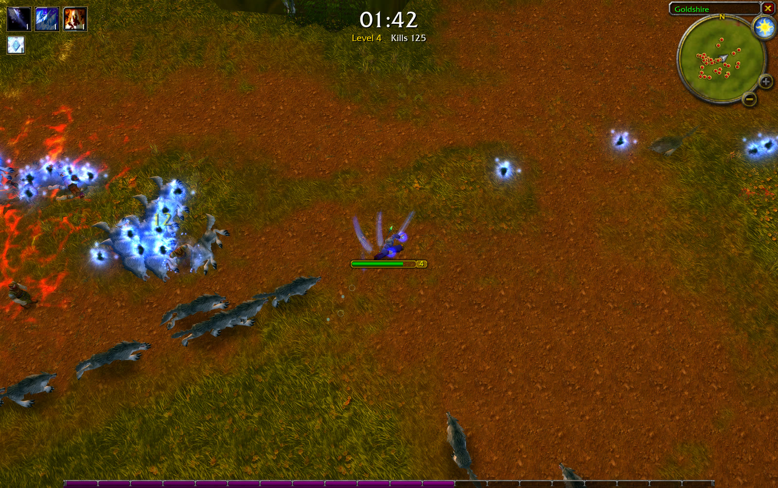 Actual Azeroth Survivors game screen